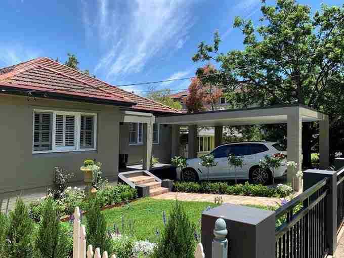 Lane Cove carport cracker!